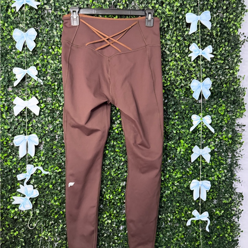 Espresso Fabletics Powerhold Leggings